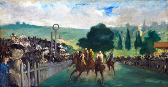 The Races at Longchamp 1866