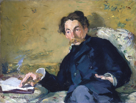 Stéphane Mallarmé 1876 by Edouard Manet, oil painting reproduction on canvas Stéphane Mallarmé 1876
