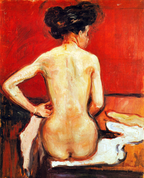 Seated Nude With Her Back Turned