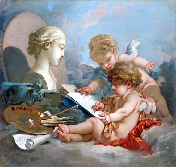 Cupids, Allegory of Painting