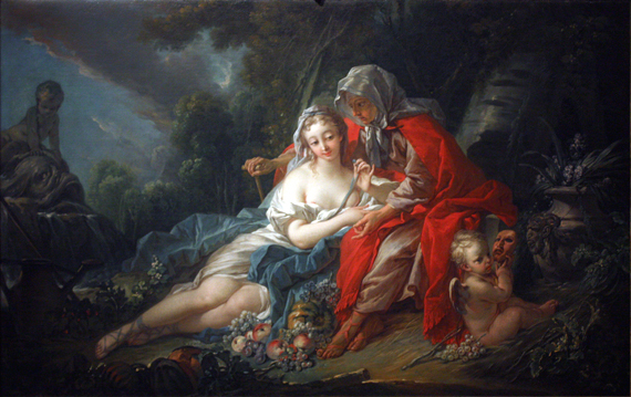Earth- Vertumnus and Pomona 1749