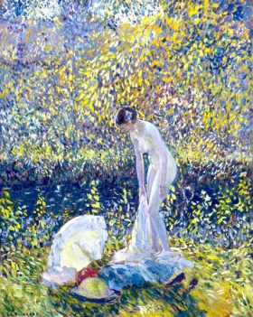 Adam and Eve and the Forbidden Fruit Cherry Blossoms