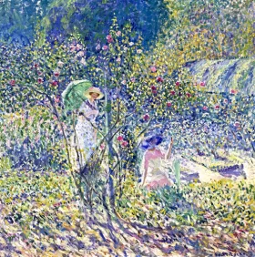 La chèvre bleue Rose Garden