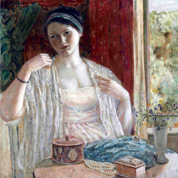 Girl With Necklace