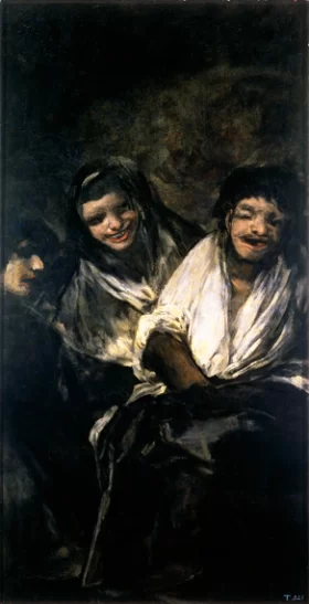 Man in Blue (L'Homme en bleu) 1921 Man Mocked by Two Women