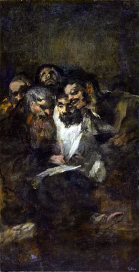 L'Homme au Chapeau The reading