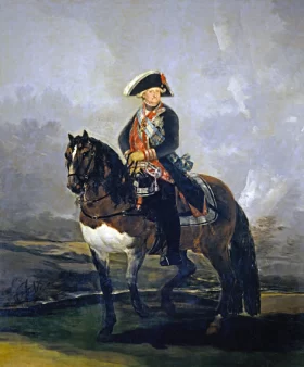 Charles IV on horseback 1800
