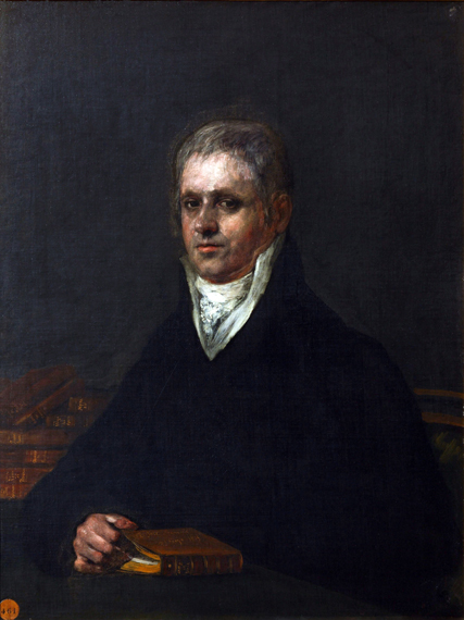 Retrato de José Munárriz 1815 by Francisco Goya, oil painting reproduction on canvas Retrato de José Munárriz 1815