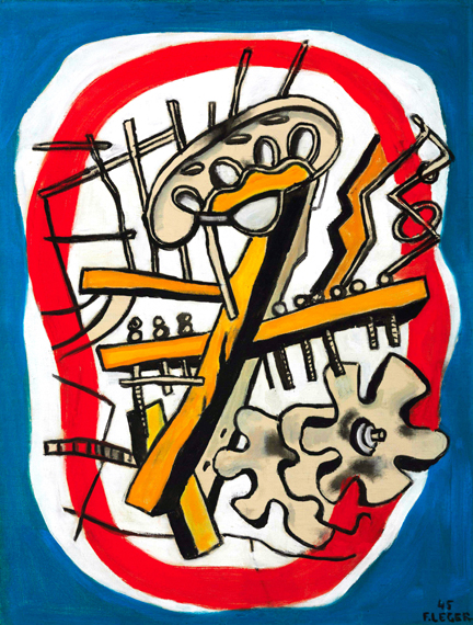Les machines agricoles by Fernand Leger, oil painting reproduction on canvas Les machines agricoles