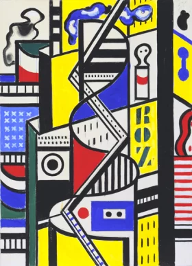 Study for Cinematic Mural, Study VI