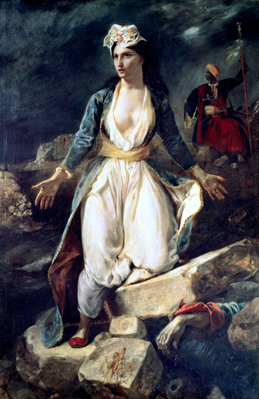 Greece Expiring on the Ruins of Missolonghi