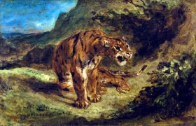 Growling Tiger