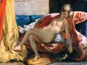 Woman With a Parrot - 1827