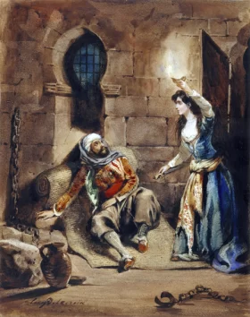 Episode From "The Corsair" by Lord Byron 1831