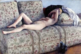 Nude on a Couch 1880