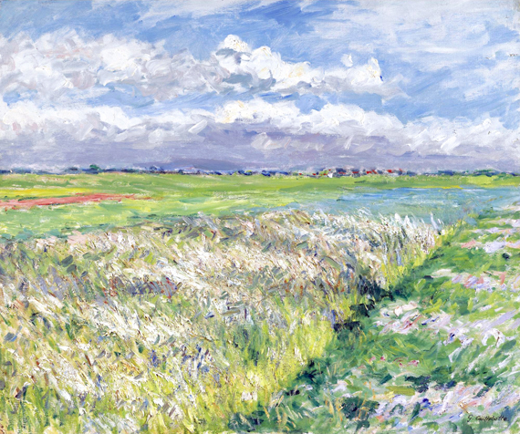 Les Champs, Plaine De Gennevilliers, Etude En Jaune Et Vert 1884