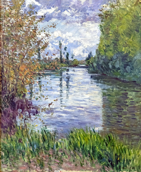 The Small Arm of the Seine in Autumn 1890