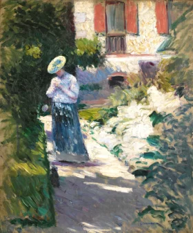 Study For 'Les Dahlias, Jardin Du Petit Gennevilliers'