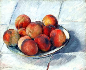 L'assiette De Pêches 1882