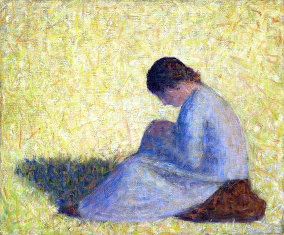 Peasant Woman Seated In The Grass (Paysanne Assise Dans L'herbe)