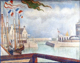 Sunday At Port-En-Bessin 1888