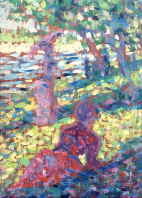 Woman In A Park