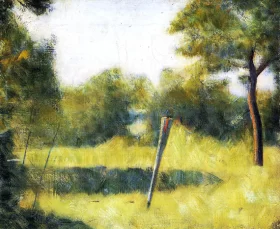 Landscape With A Stake