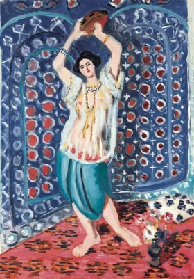 Odalisque With Tambourine