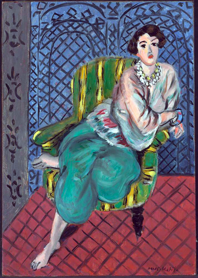 Seated Odalisque, Left Leg Bent