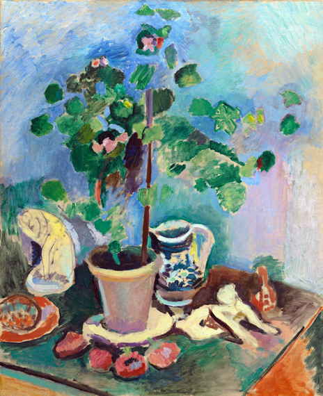Still Life with Geranium
