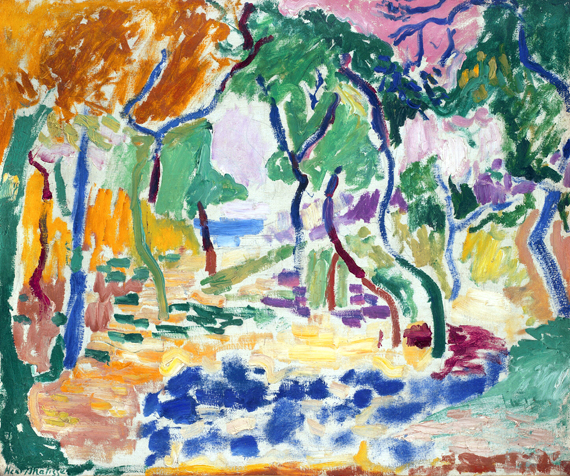 Landscape at Collioure, Study for "The Joy of Life"