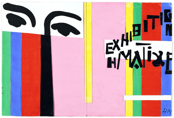 Cover design for exhibition catalogue Henri Matisse by Henri Matisse, oil painting reproduction on canvas Cover design for exhibition catalogue Henri Matisse