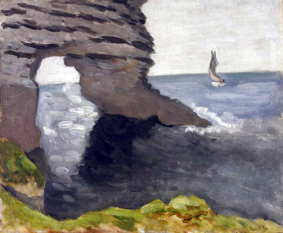 The Pierced Rock by Henri Matisse, oil painting reproduction on canvas The Pierced Rock