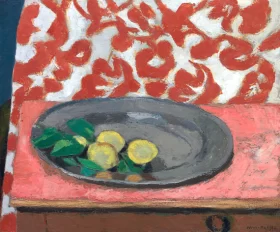 Lemons on a Pewter Plate
