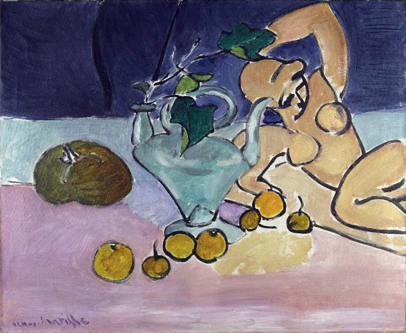 Nature morte au lierre