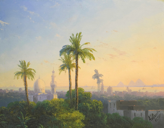 View of Cairo, 1870