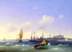 View of Reval, 1845