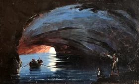 The Blue Grotto of Capri, 1841