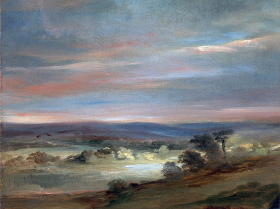 A View on Hampstead Heath, Early Morning 1821