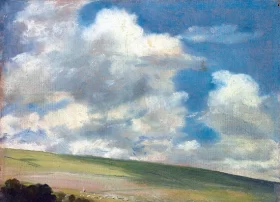 Scene on the Downs, near Brighton