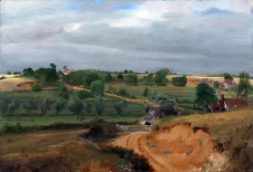 Brightwell Church and Village 1815