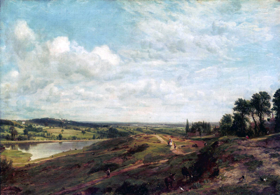 Hampstead Heath by John Constable, oil painting reproduction on canvas Hampstead Heath