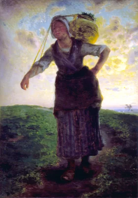 A Norman Milkmaid at Gréville