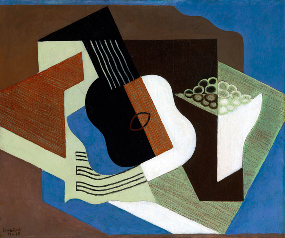 Guitare et Compotier 1919
