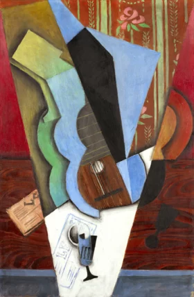 Abstraction (Guitar and Glass) 1913
