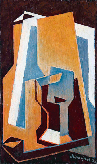 Glass and bottle 1922
