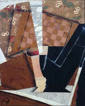 Verre et damier 1914