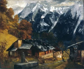 Nu bleu II An alpine Scene 1874