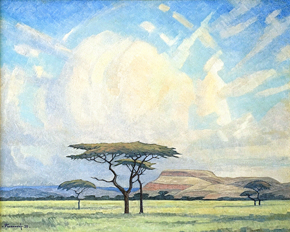 Landscape with Acacias and Clouds