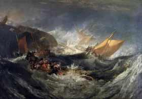 The Wreck of a Transport Ship 1810